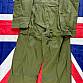 Britská kombinéza zelená/olive Coveralls - nová 160/84