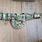 Upravený střelecký opasek Warrior Low Profile Direct Action MK1, M, Multicam