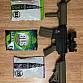 Airsoftová zbraň M4 (dva zaměřovače, kuličky a plnička)