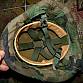 US Army PASGT napínák destička WDL Woodland HELMA HELMET Kevlarová helma U.S.