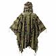 HELIKON 3D maskovací pončo Ghillie Poncho®  LEAF -  US Woodland
