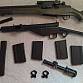 Cyma M14, AGM sten mk2, lpvo