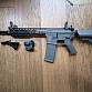 Specna Arms AR-15 a ASG CZ P-09