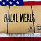 Vojenská jídla HALAL US MRE - náhodný výběr
