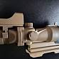 Optika  ACOG 4x32 s montáží QD Aim-O Dark Earth + Mini Red dot