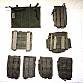 Paraclete Pouches (sumky), Smoke Green, různé
