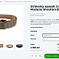 Modular Shooters Belt - Taktický opasek RG vel. L Combat Systems