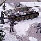 Diorama bitvy v Ardenách 1944 1/72