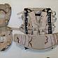 US. MOLLE II 3DESERT BATOH+ BOČNÍ KAPSE 