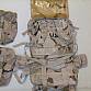 US. MOLLE II 3DESERT BATOH+ BOČNÍ KAPSE 