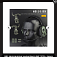 WST taktický aktivní headset Gen5 AMP TYPE – Zelená