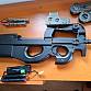 airsoft smg P90 Cyma včetně příslušenství