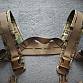 Kombo přední front flap + chest rig harness Husar Multicam