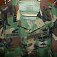 US Army WDL ošitá blůza  woodland U.S. combat uniforma 