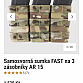 Samosvorná sumka FAST na 3 zásobníky AR 15 - Tactical Pro 