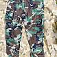 US army kalhoty BDU woodland ripstop LL