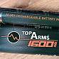baterie TopArms 1600 mAh 2ks
