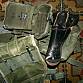 US ARMY NAM VIETNAM U.S. sumky pásek poruhy čutora  M1911 pouzdro 