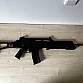 Airsoft eletrická G36 Long Černá - Warrior