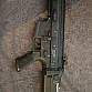 Scar - L + HPA redukce na M4 + bubnový greengas zásobník