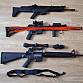 Skládaná M16A2 a Scar L AEG