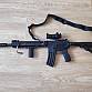 AR15 s pneumatickým blowbackem 