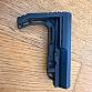Airsoft – minimalistická skeletová pažba na M4 / AR-15 (buffer tube), černá