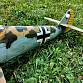 Velký model Messerschmitt Bf 109 (92 x 85 cm!) Luftwaffe LW letadlo dekorace