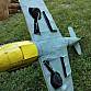Velký model Messerschmitt Bf 109 (92 x 85 cm!) Luftwaffe LW letadlo dekorace