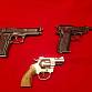 3x plynovka Beretta 92 Walter P38 a revolver