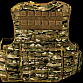 Nosič plátů Warrior Raptor, Multicam - L