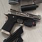 airsoft pistole WE Hi-Capa 5.1 GBB v nerezovém provedení