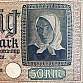 50 Reichsmark – Wehrmacht okupační bankovka Třetí říše