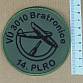 Nášivka VÚ 3010 Bratronice 14.plro