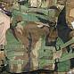 US Army WDL WOODLAND vesta IBA molle II Interceptor body armor