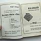 Kalendář protektorát hasiči 1942 ročenka Morava