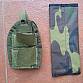 US woodland toolpouch, rigger made strobe pouch